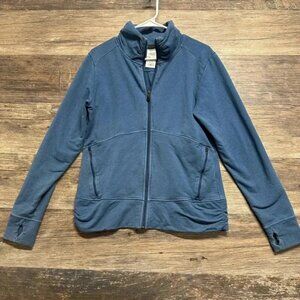 Patagonia Blue Full Zip Fitted Women's Jacket